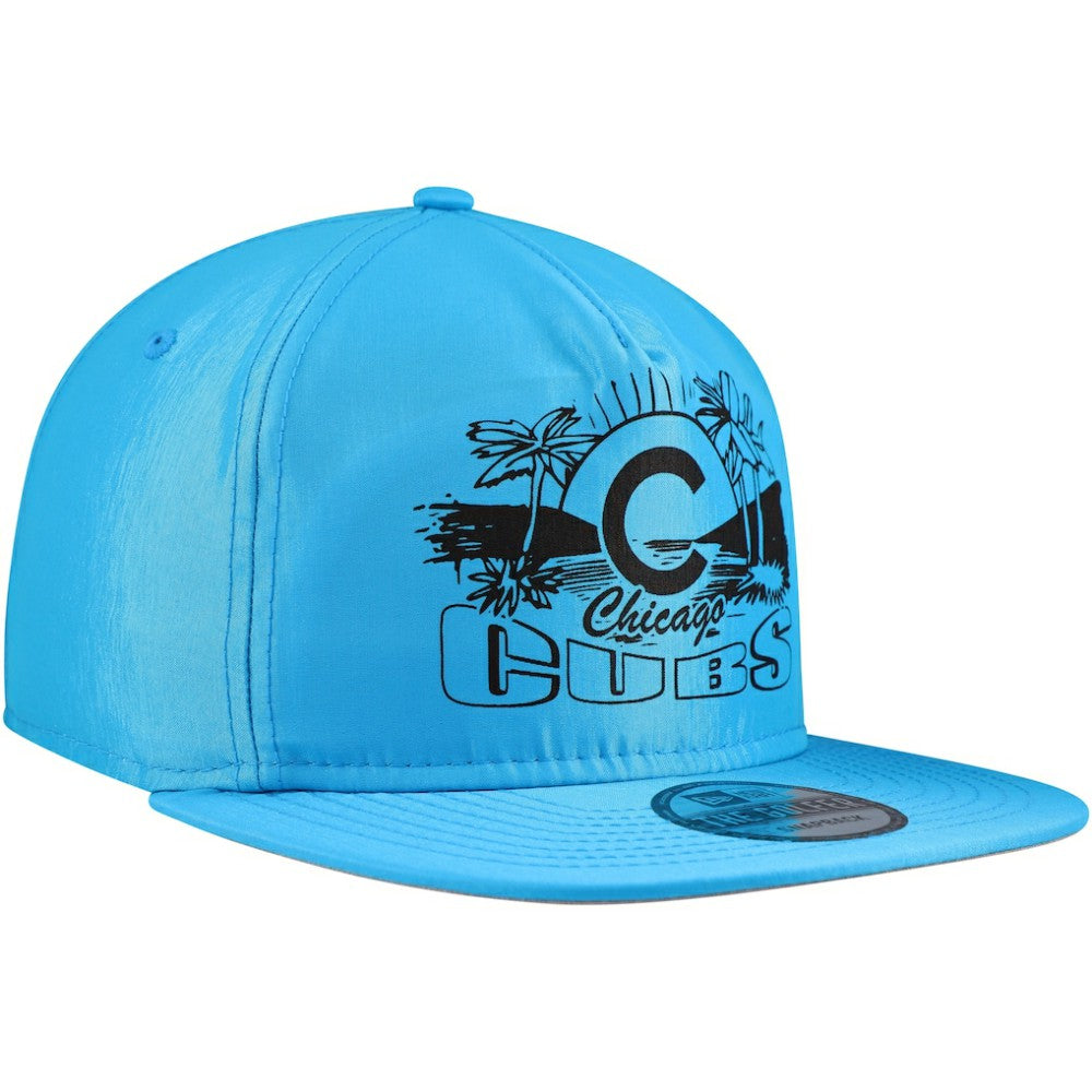 Chicago Cubs New Era Neon Golfer Snapback Hat - Blue - New Era Lifestyle