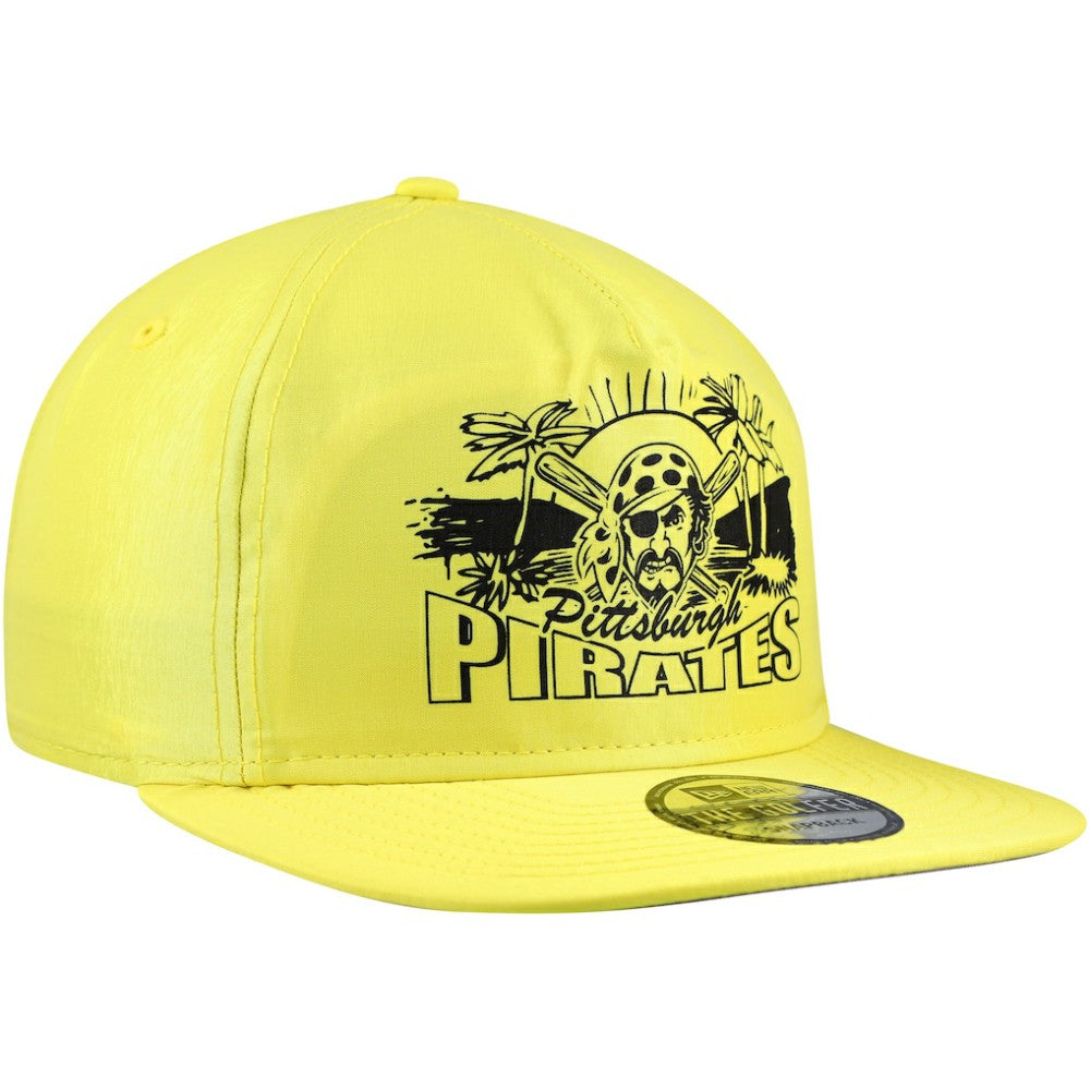 Pittsburgh Pirates New Era Neon Golfer Snapback Hat - Yellow - New Era Discount