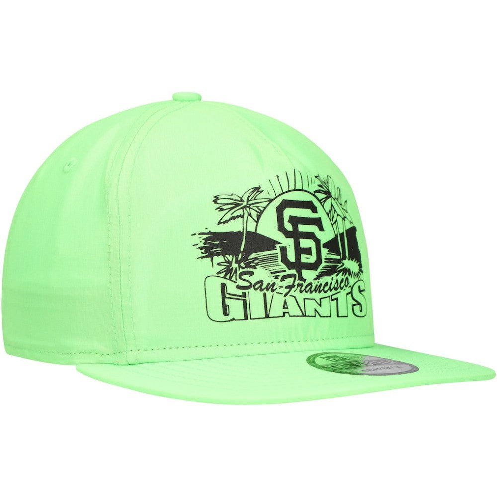 San Francisco Giants New Era Neon Golfer Snapback Hat - Green - New Era Discount