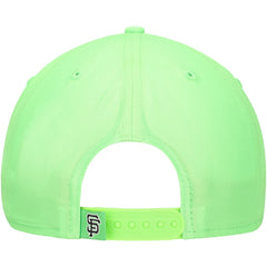 San Francisco Giants New Era Neon Golfer Snapback Hat - Green - New Era Discount