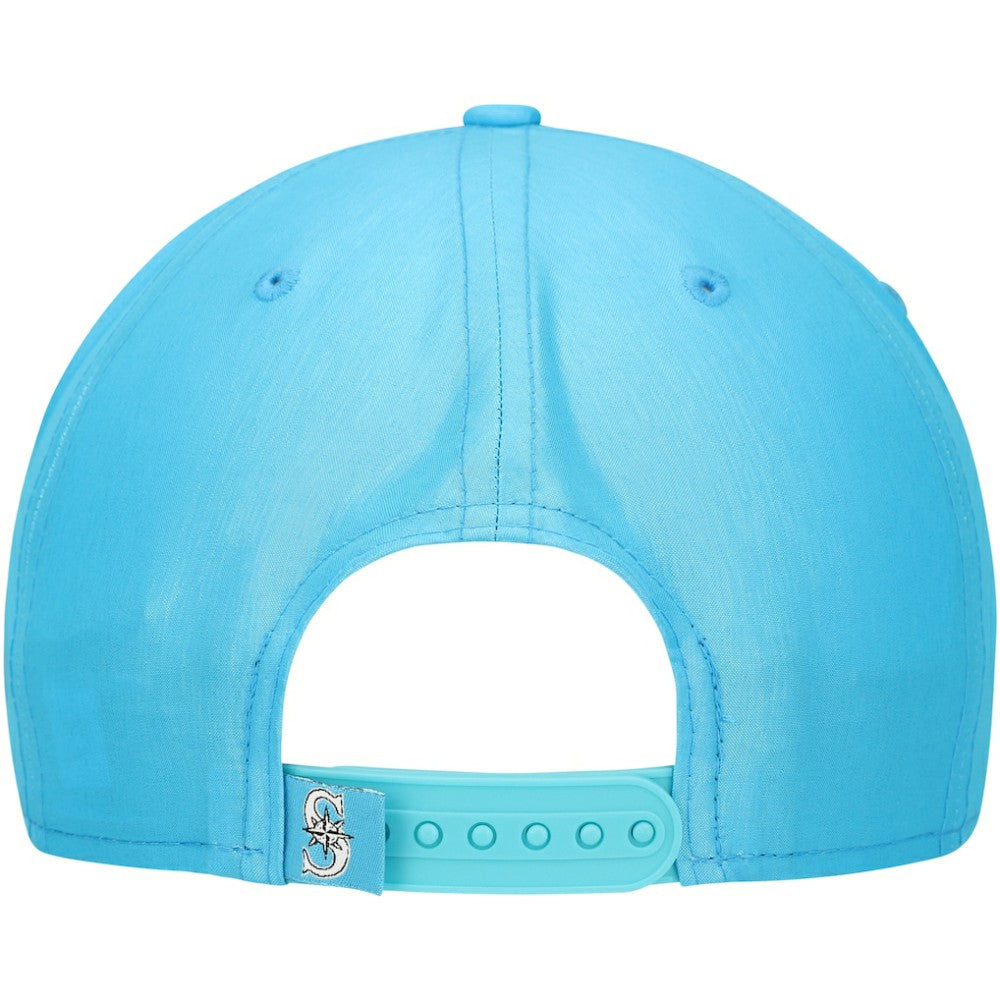 Seattle Mariners New Era Neon Golfer Snapback Hat - Blue - New Era Online