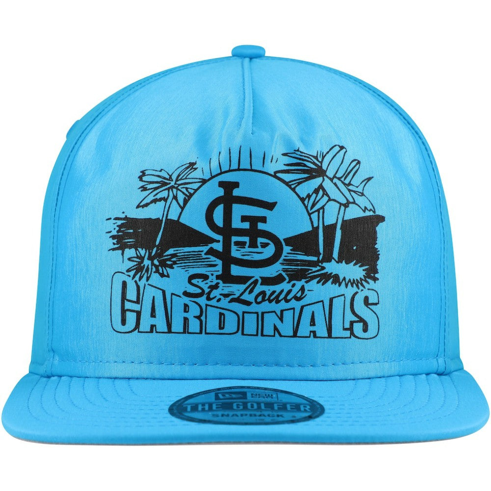 St. Louis Cardinals New Era Neon Golfer Snapback Hat - Blue - New Era Sale