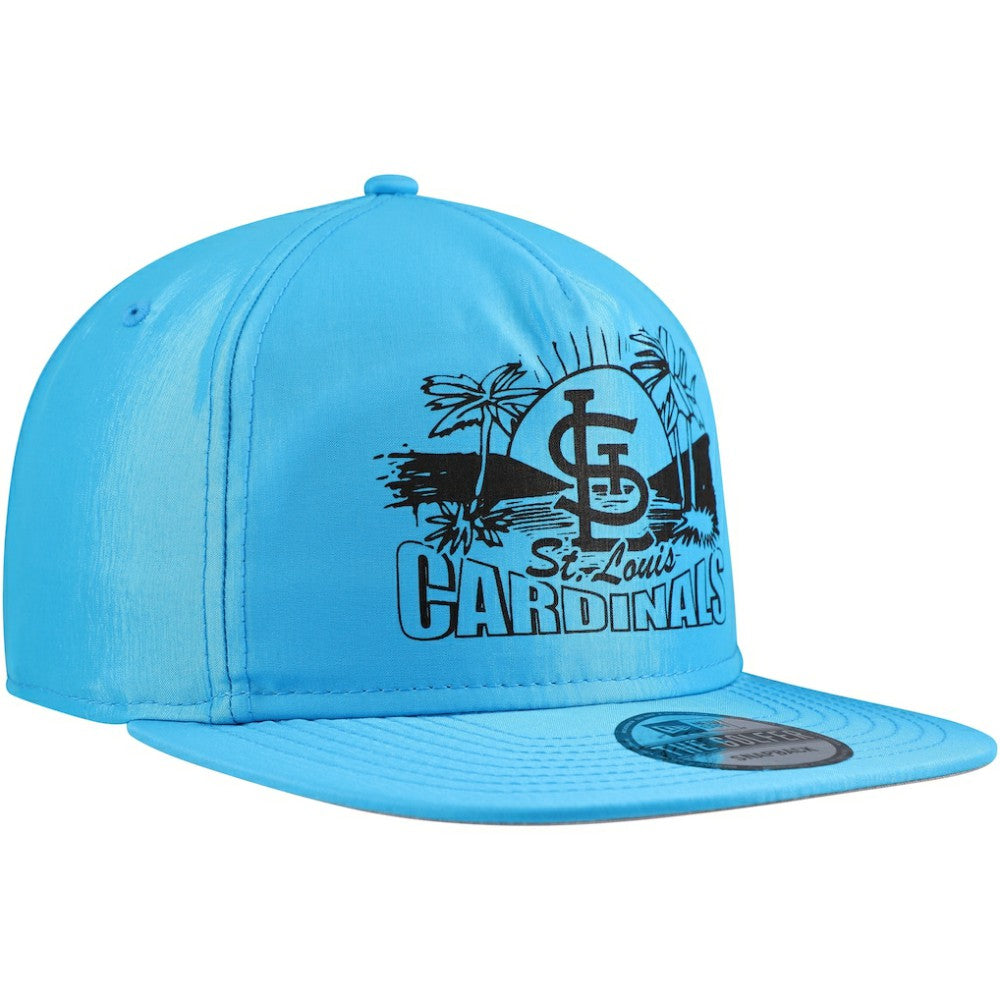 St. Louis Cardinals New Era Neon Golfer Snapback Hat - Blue - New Era Sale