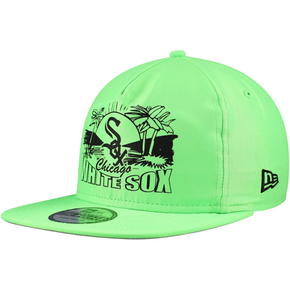 Chicago White Sox New Era Neon Golfer Snapback Hat - Green - New Era Online