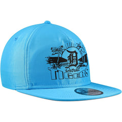 Detroit Tigers New Era Neon Golfer Snapback Hat - Blue - New Era Lifestyle
