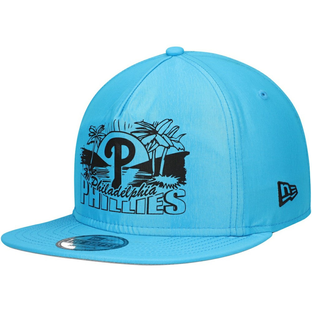 Philadelphia Phillies New Era Neon Golfer Snapback Hat - Blue - New Era on Sale