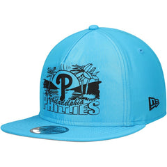 Philadelphia Phillies New Era Neon Golfer Snapback Hat - Blue - New Era on Sale