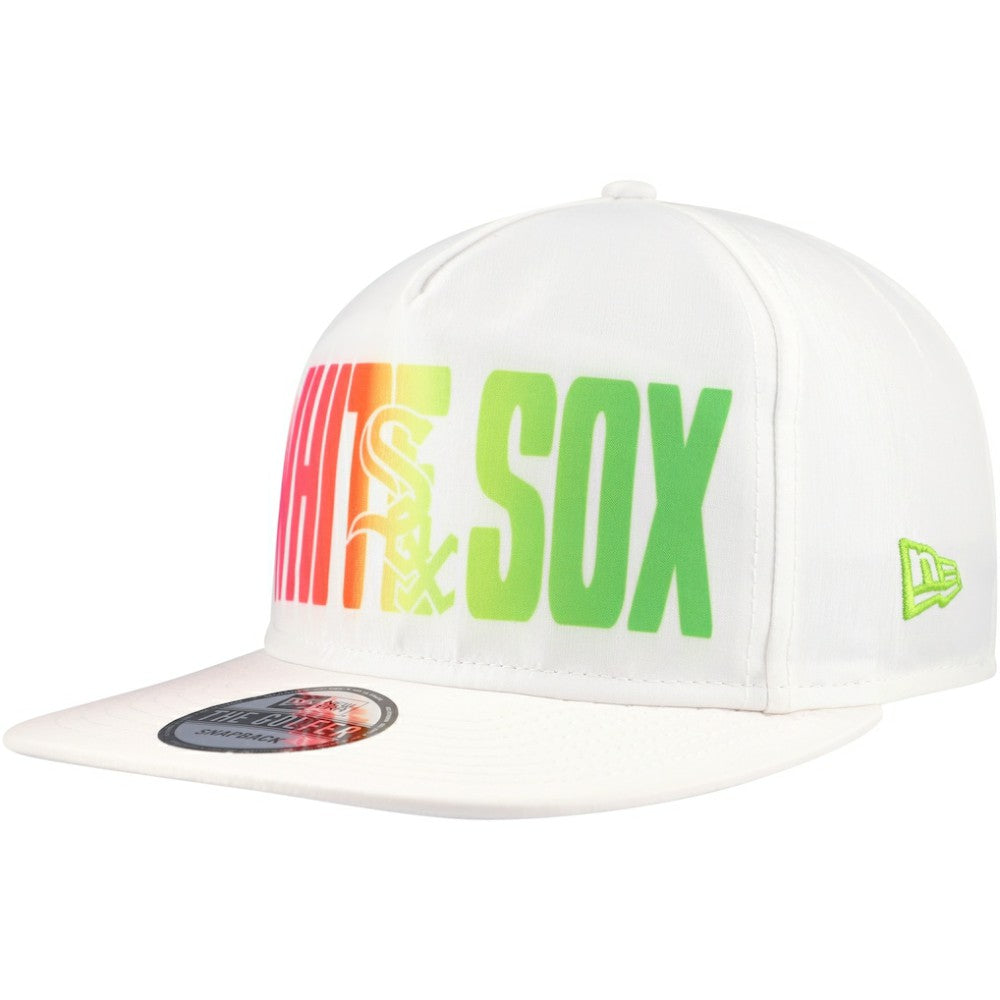 Chicago White Sox New Era Spring Spectrum Golfer Snapback Hat - White - New Era Discount