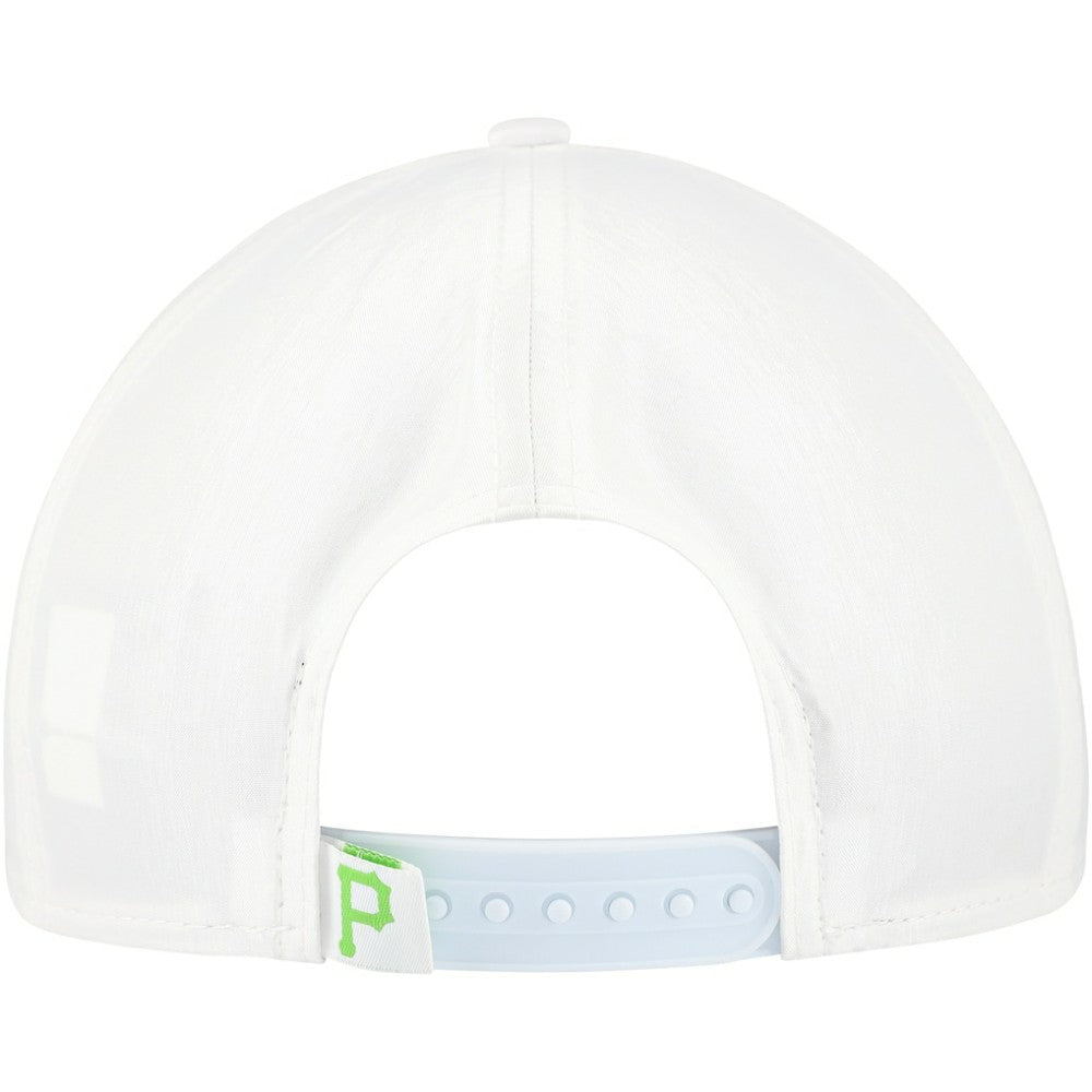 Pittsburgh Pirates New Era Spring Spectrum Golfer Snapback Hat - White - New Era on Sale
