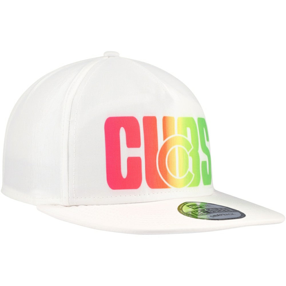 Chicago Cubs New Era Spring Spectrum Golfer Snapback Hat - White - New Era Online