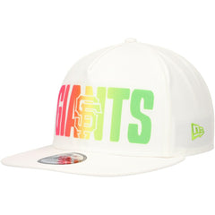 San Francisco Giants New Era Spring Spectrum Golfer Snapback Hat - White - New Era Sale