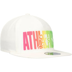 Athletics New Era Spring Spectrum Golfer Snapback Hat - White - New Era Online