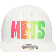 New York Mets New Era Spring Spectrum Golfer Snapback Hat - White - New Era Sale