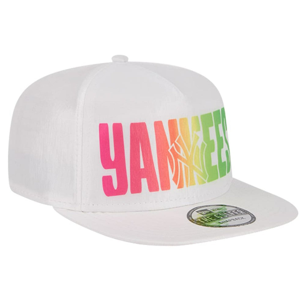 New York Yankees New Era Spring Spectrum Golfer Snapback Hat - White - New Era Online