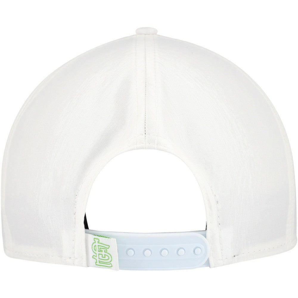 St. Louis Cardinals New Era Spring Spectrum Golfer Snapback Hat - White - New Era Lifestyle
