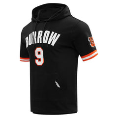 Joe Burrow Cincinnati Bengals Pro Standard Player Name & Number Hoodie T-Shirt Black
