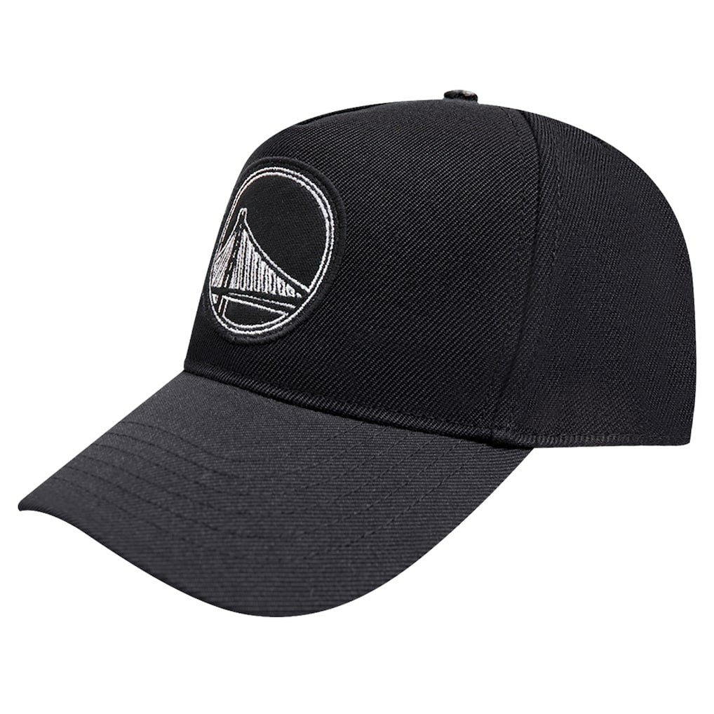 Golden State Warriors Pro Standard Paint the City Pinch Front Snapback Hat Black