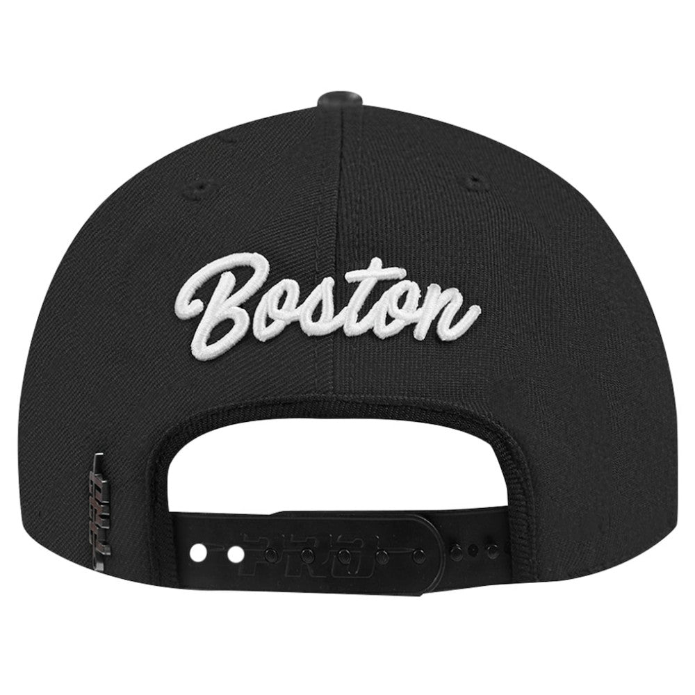 Boston Bruins Pro Standard Paint the City Pinch Front Snapback Hat - Black - NHL 200913837