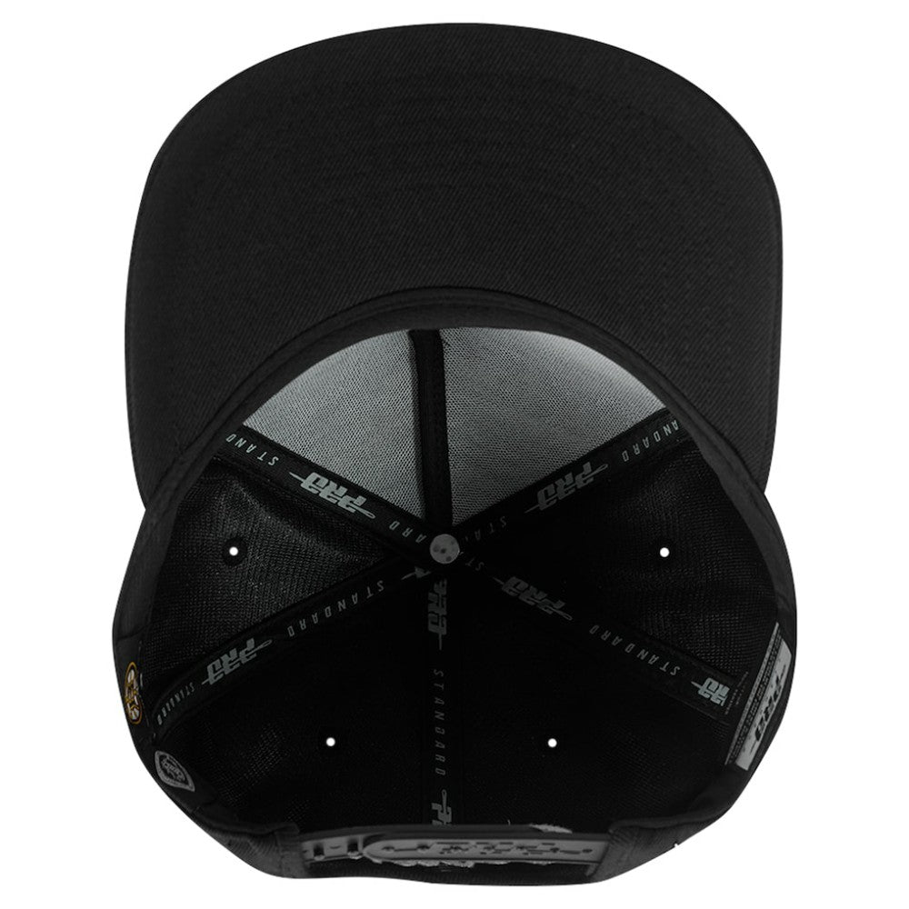 Boston Bruins Pro Standard Paint the City Pinch Front Snapback Hat - Black - NHL 200913837