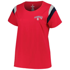 St. Louis Cardinals Profile Women's Plus Size Scoop Neck T-Shirt - Red - MLB on Sale