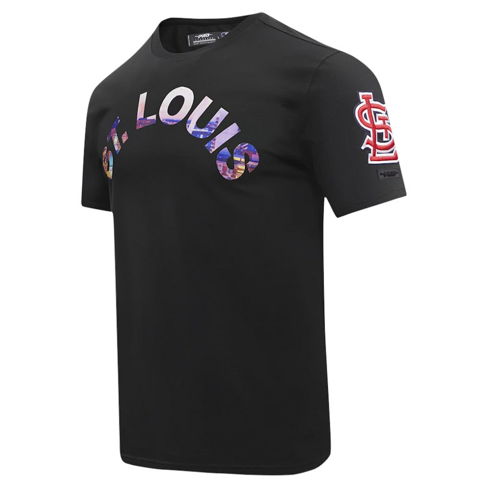 St. Louis Cardinals Pro Standard Cityscape T-Shirt - Black - MLB Lifestyle