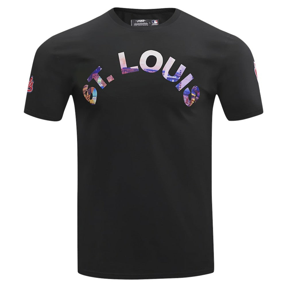 St. Louis Cardinals Pro Standard Cityscape T-Shirt - Black - MLB Lifestyle
