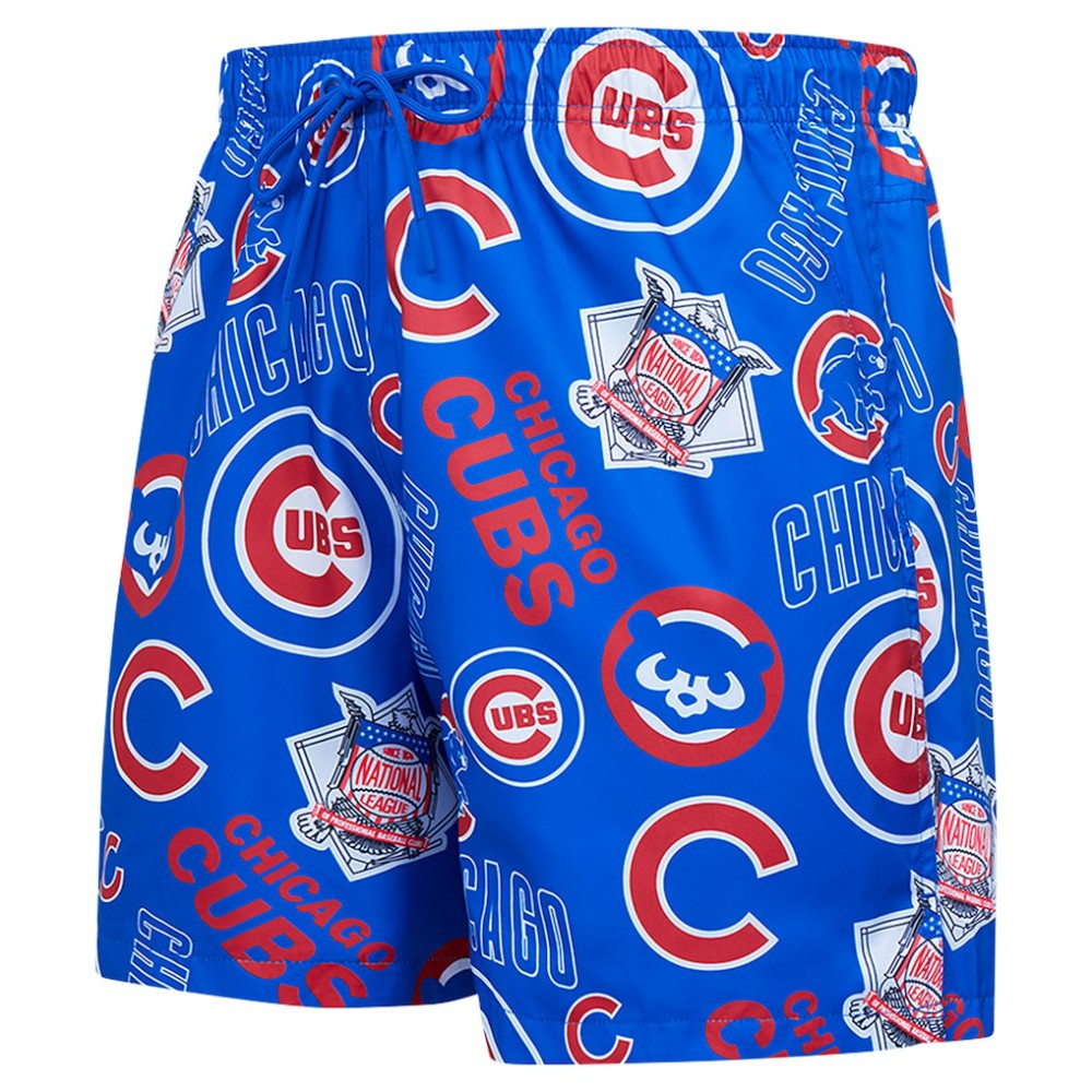 Chicago Cubs Pro Standard Toss Logo Woven Shorts - Royal - MLB Online