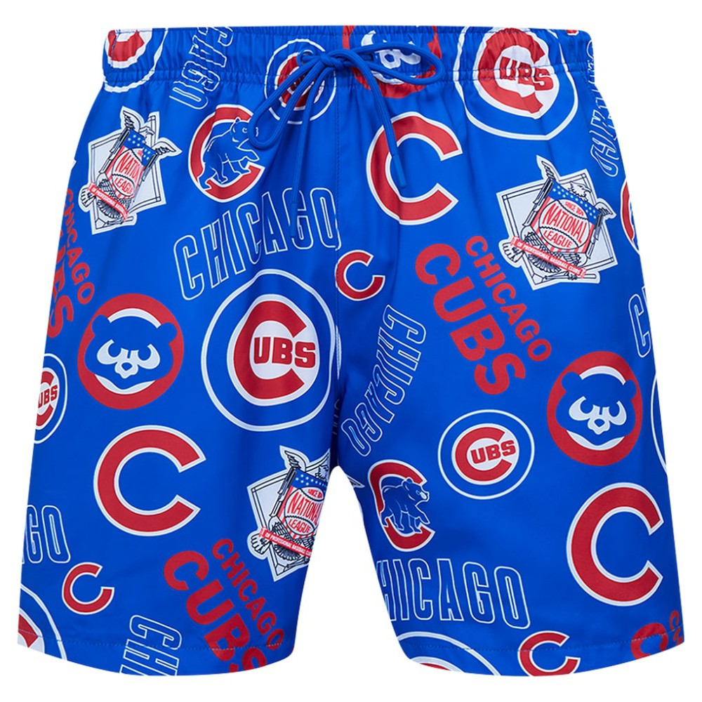 Chicago Cubs Pro Standard Toss Logo Woven Shorts - Royal - MLB Online