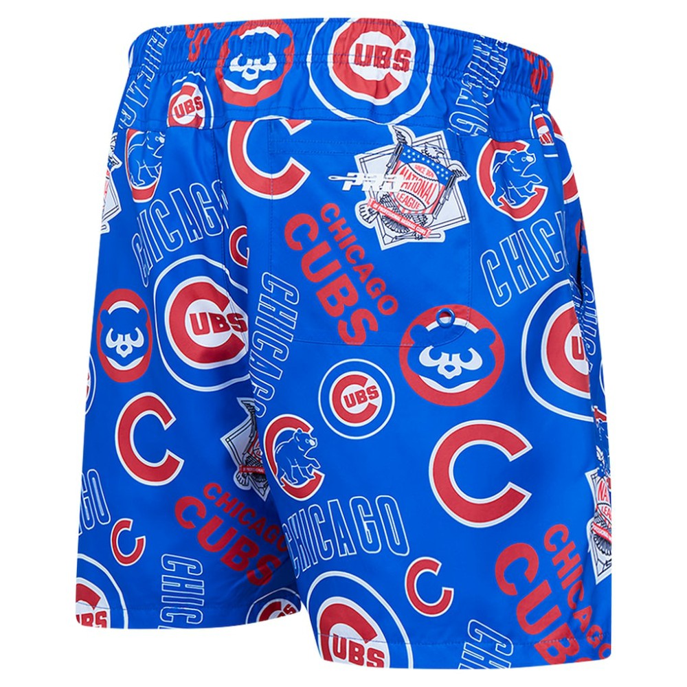 Chicago Cubs Pro Standard Toss Logo Woven Shorts - Royal - MLB Online