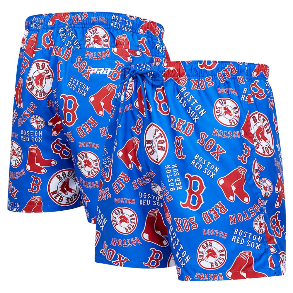 Boston Red Sox Pro Standard Toss Logo Woven Shorts - Navy - MLB Lifestyle