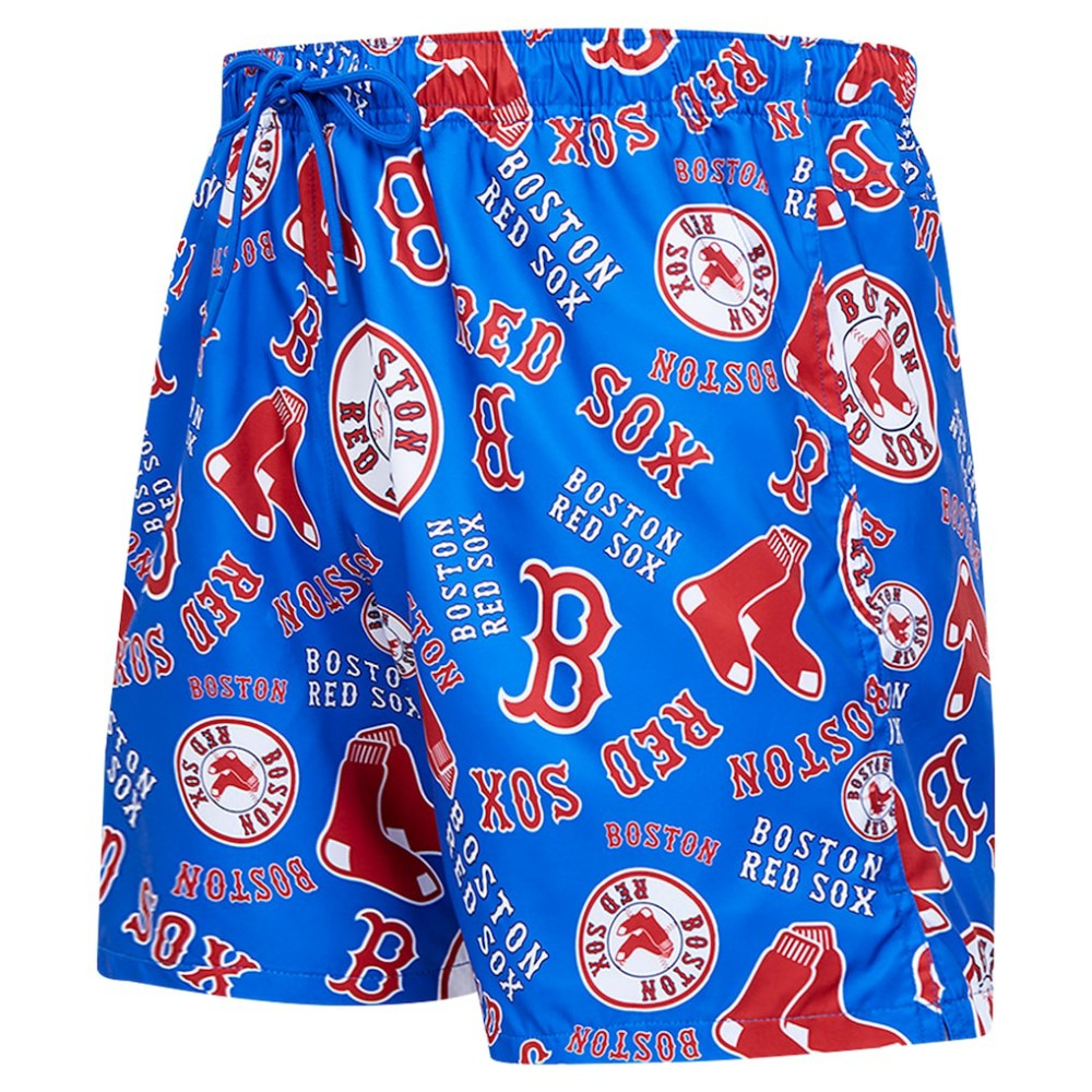 Boston Red Sox Pro Standard Toss Logo Woven Shorts - Navy - MLB Lifestyle