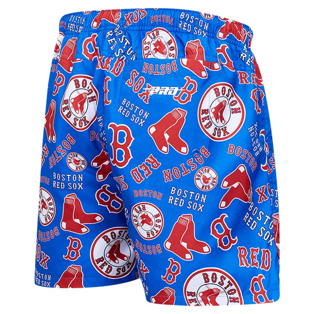 Boston Red Sox Pro Standard Toss Logo Woven Shorts - Navy - MLB Lifestyle