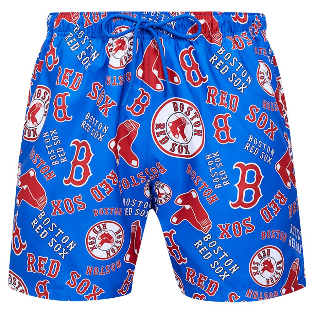 Boston Red Sox Pro Standard Toss Logo Woven Shorts - Navy - MLB Lifestyle
