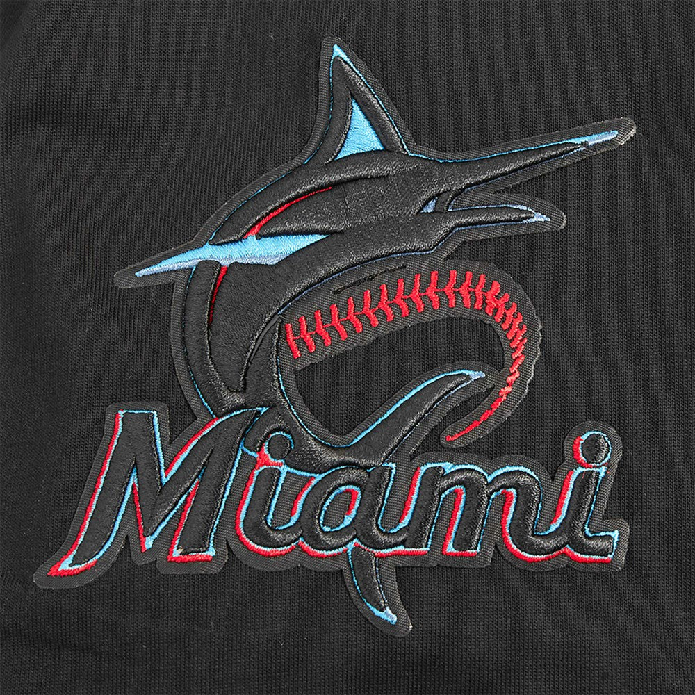 Miami Marlins Pro Standard Oversized City Tour T-Shirt - Black - MLB Lifestyle