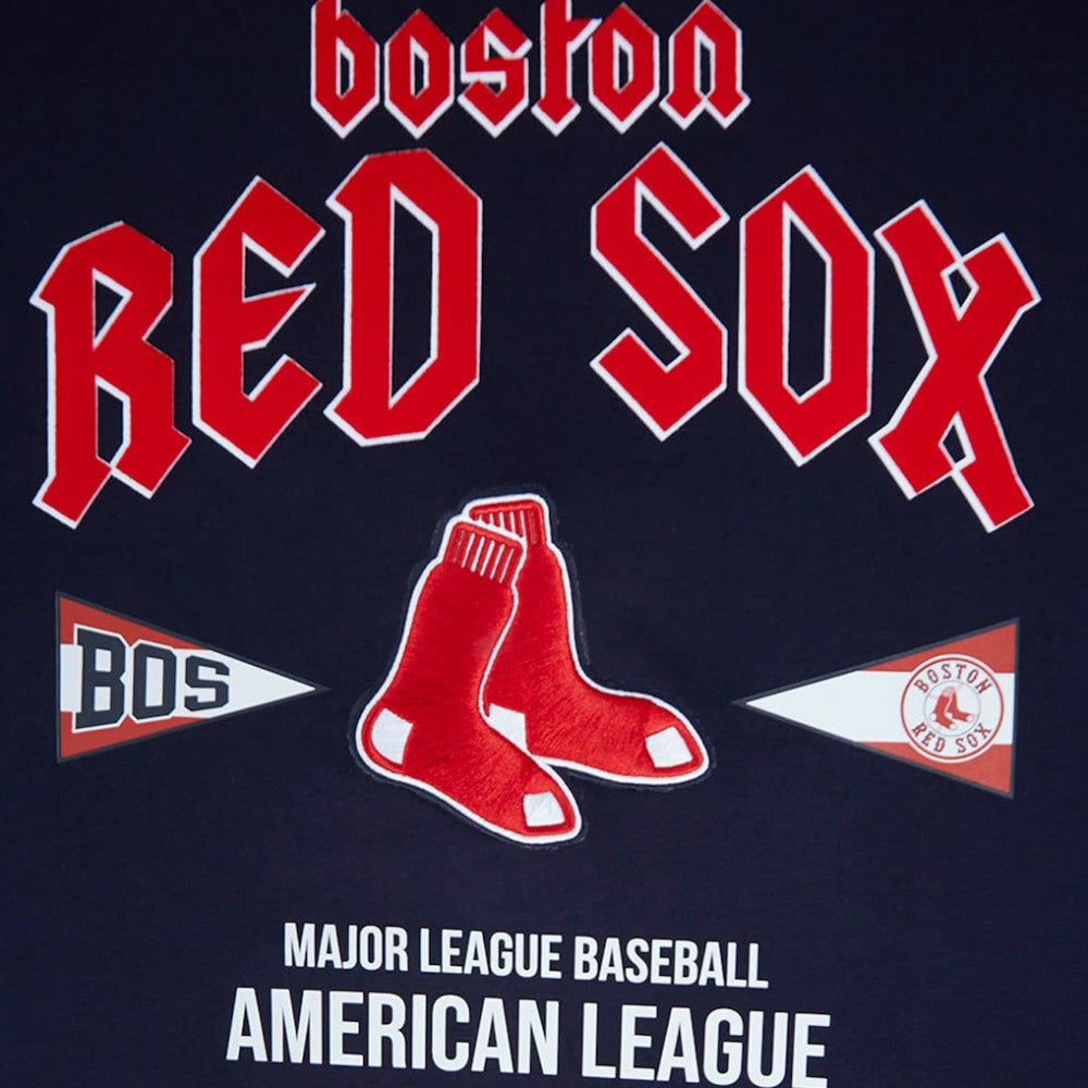 Boston Red Sox Pro Standard Oversized City Tour T-Shirt - Navy - MLB on Sale