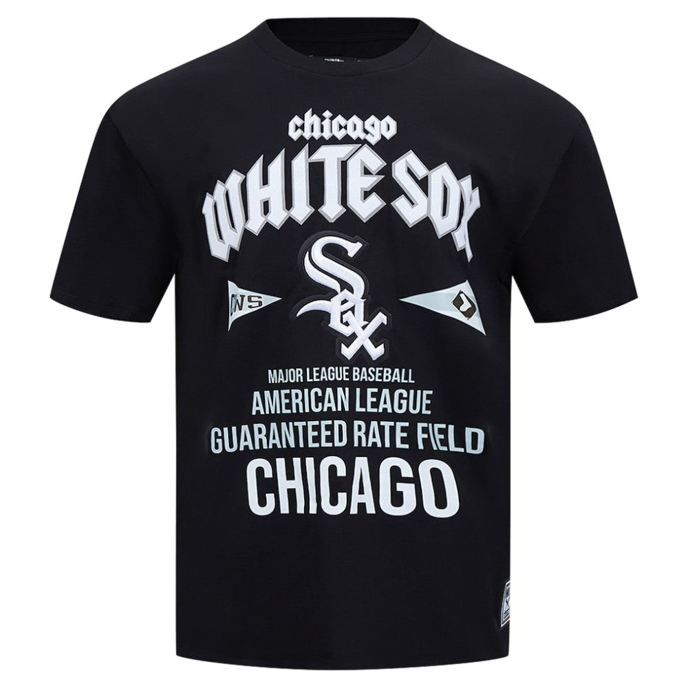 Chicago White Sox Pro Standard Oversized City Tour T-Shirt - Black - MLB Lifestyle