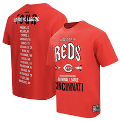Cincinnati Reds Pro Standard Oversized City Tour T-Shirt - Red - MLB Lifestyle
