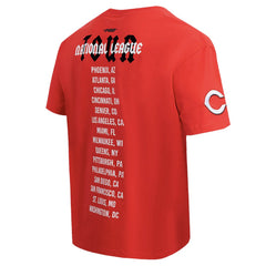 Cincinnati Reds Pro Standard Oversized City Tour T-Shirt - Red - MLB Lifestyle