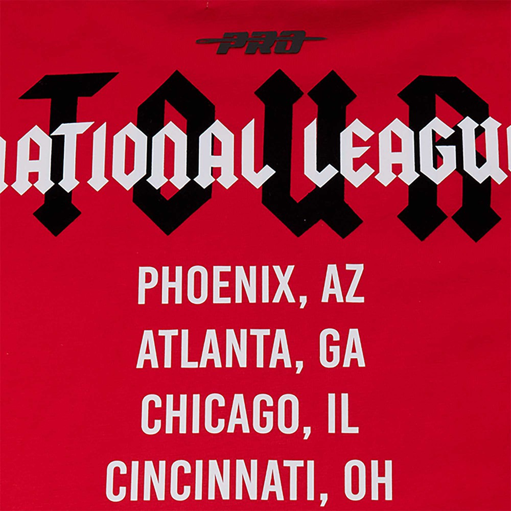 Cincinnati Reds Pro Standard Oversized City Tour T-Shirt - Red - MLB Lifestyle