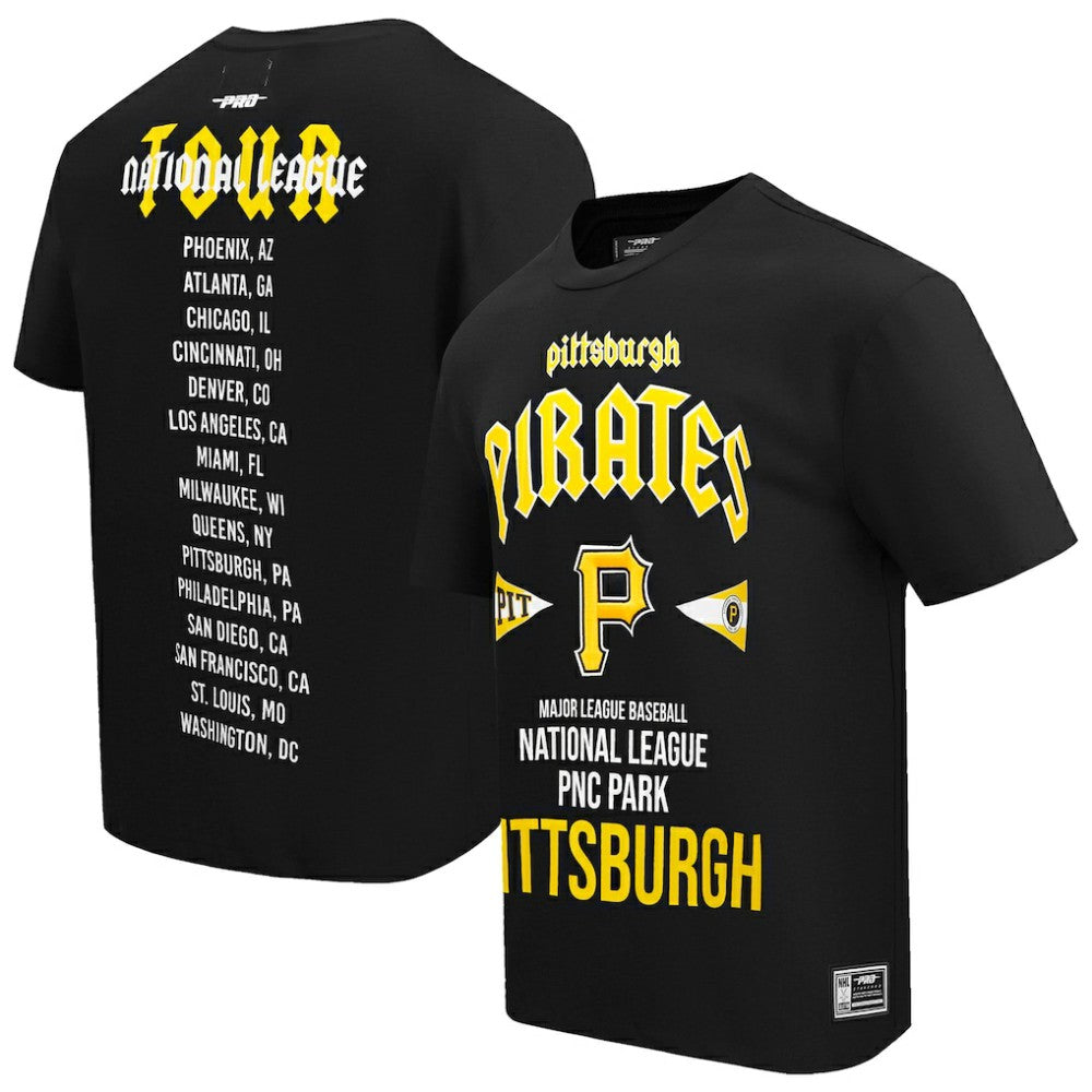 Pittsburgh Pirates Pro Standard Oversized City Tour T-Shirt - Black - MLB on Sale