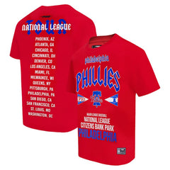 Philadelphia Phillies Pro Standard Oversized City Tour T-Shirt - Red - MLB Online