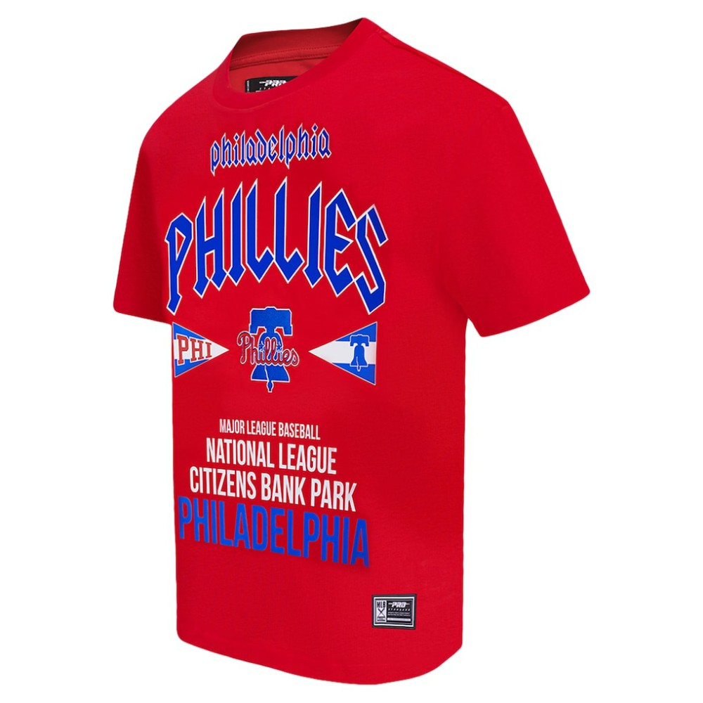 Philadelphia Phillies Pro Standard Oversized City Tour T-Shirt - Red - MLB Online