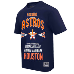 Houston Astros Pro Standard Oversized City Tour T-Shirt - Navy - MLB Sale