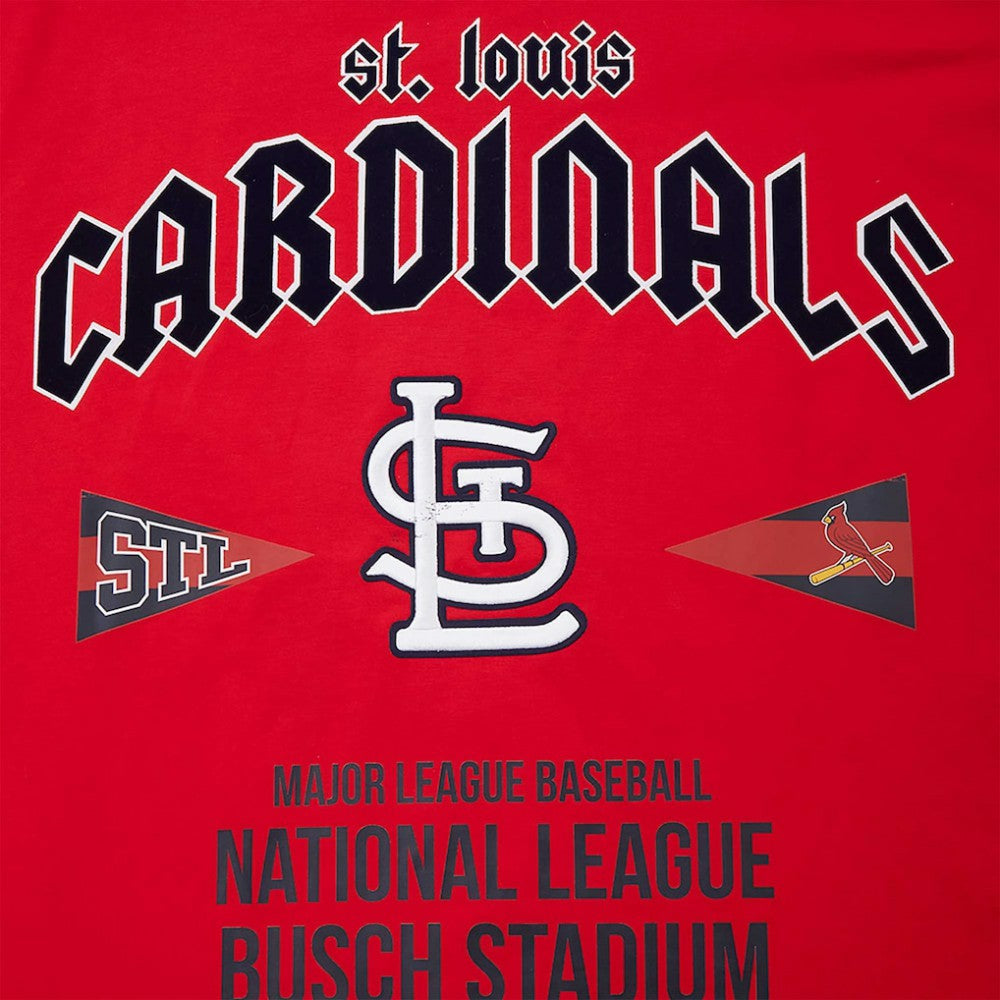 St. Louis Cardinals Pro Standard Oversized City Tour T-Shirt - Red - MLB Discount