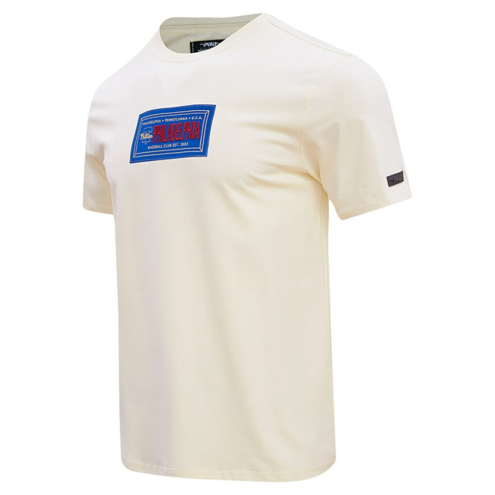 Philadelphia Phillies Pro Standard Club Member Badge T-Shirt - Cream - MLB Online