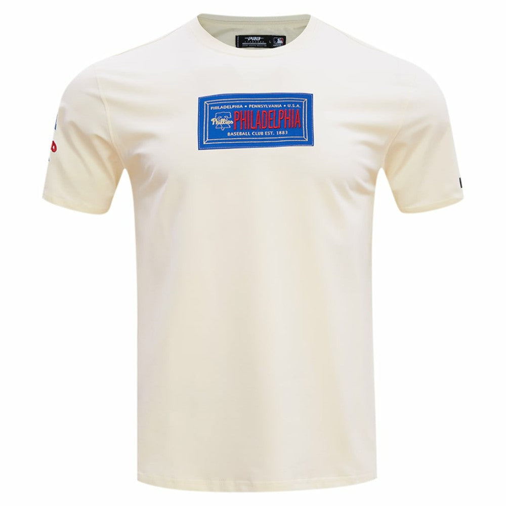 Philadelphia Phillies Pro Standard Club Member Badge T-Shirt - Cream - MLB Online