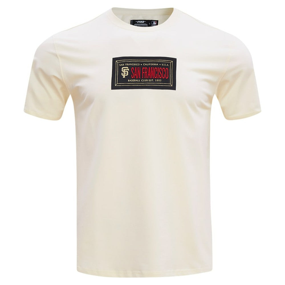 San Francisco Giants Pro Standard Club Member Badge T-Shirt - Cream - MLB on Sale