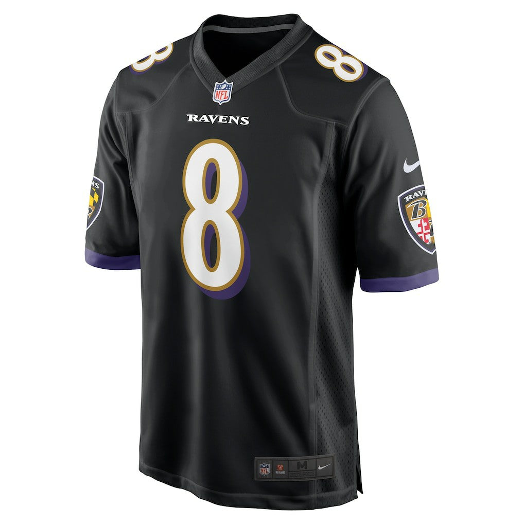 Nike Lamar Jackson Baltimore Ravens Alternate Game Jersey Black