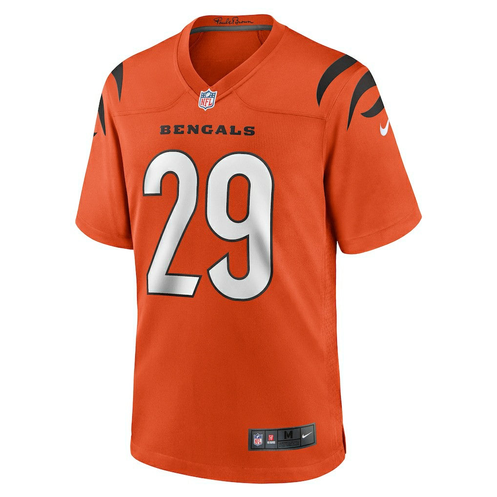 Nike Cam Taylor-Britt Cincinnati Bengals Alternate Game Jersey Orange