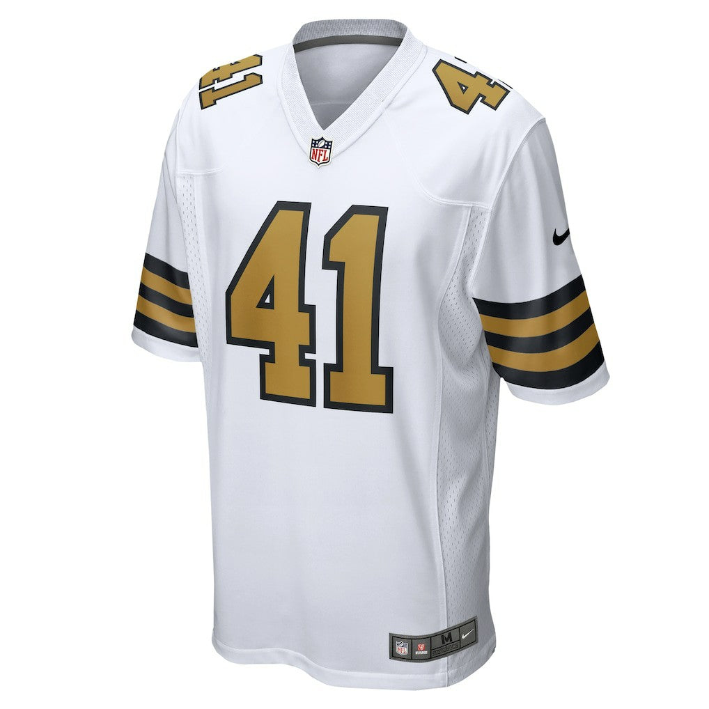 Nike Alvin Kamara New Orleans Saints Alternate Game Jersey White